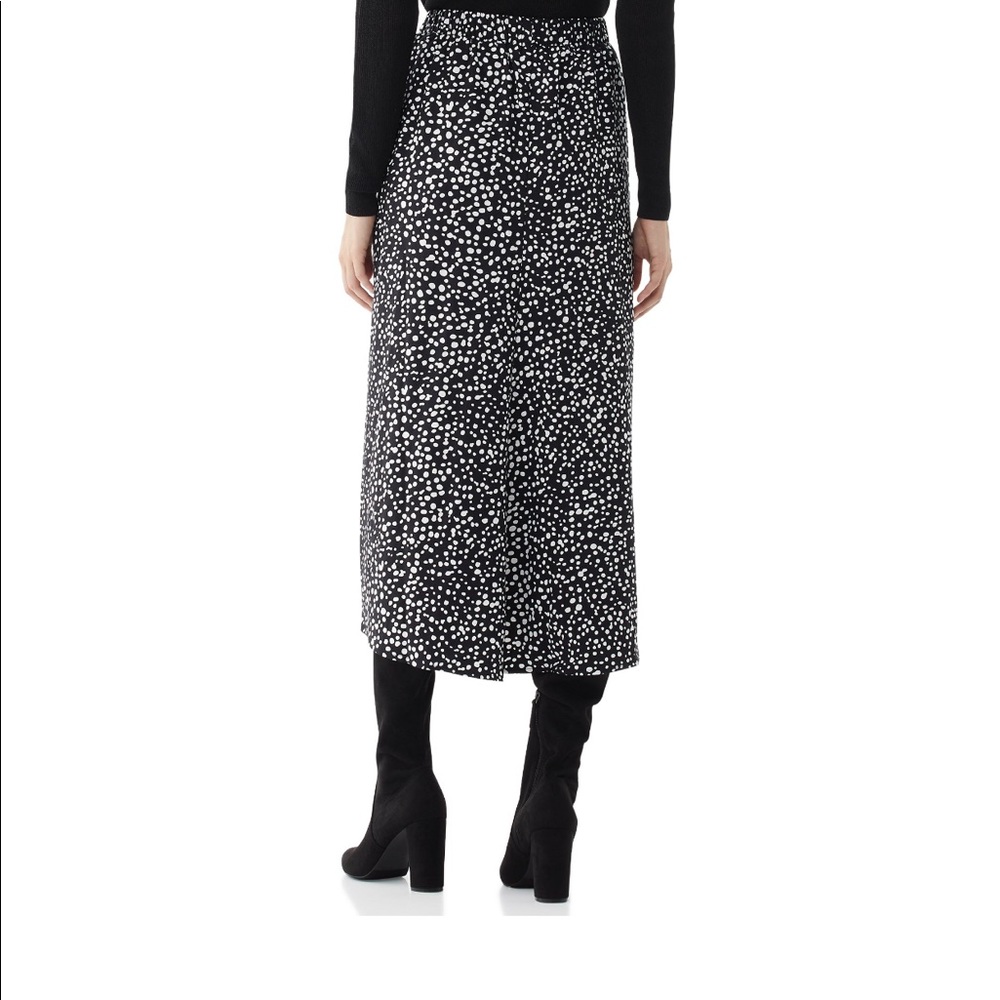 Scoop polka dot split skirt size L 12/14
